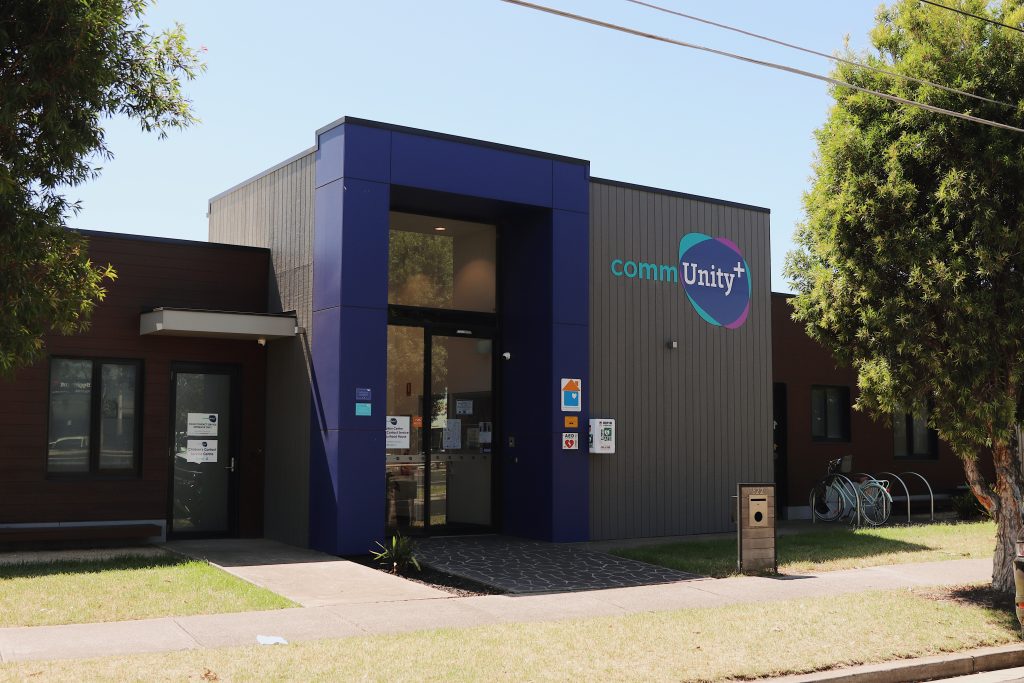 Street side view of Neighbourhood house, where our community education, neighbourhood, legal and family services can be accessed – everyone deserves a chance