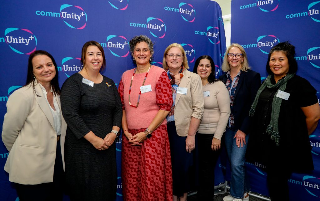 The Board and leadership of commUnity+ at the launch of the new strategy and opening of the new commUnity+ Legal office