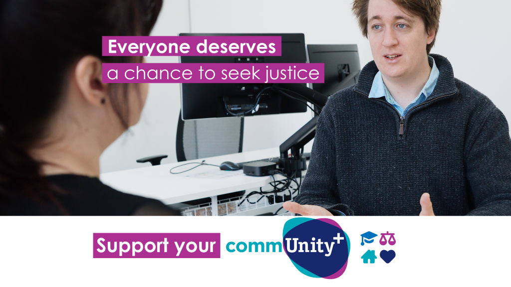 donate to support commUnity+ legal